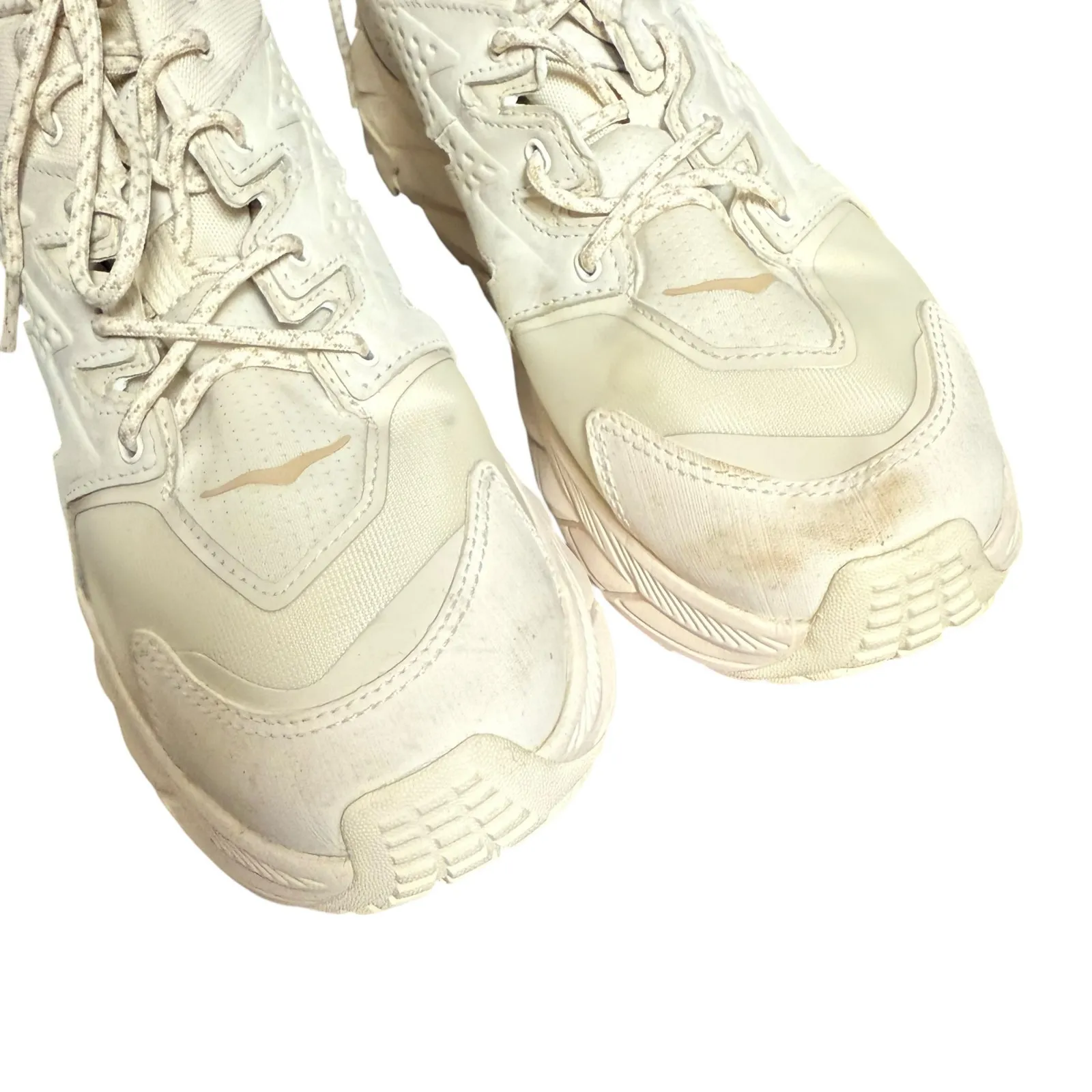 Hoka Anacapa Low GTX White Waterproof Lace Up Athletic Running Sneakers 10.5 - Image 7