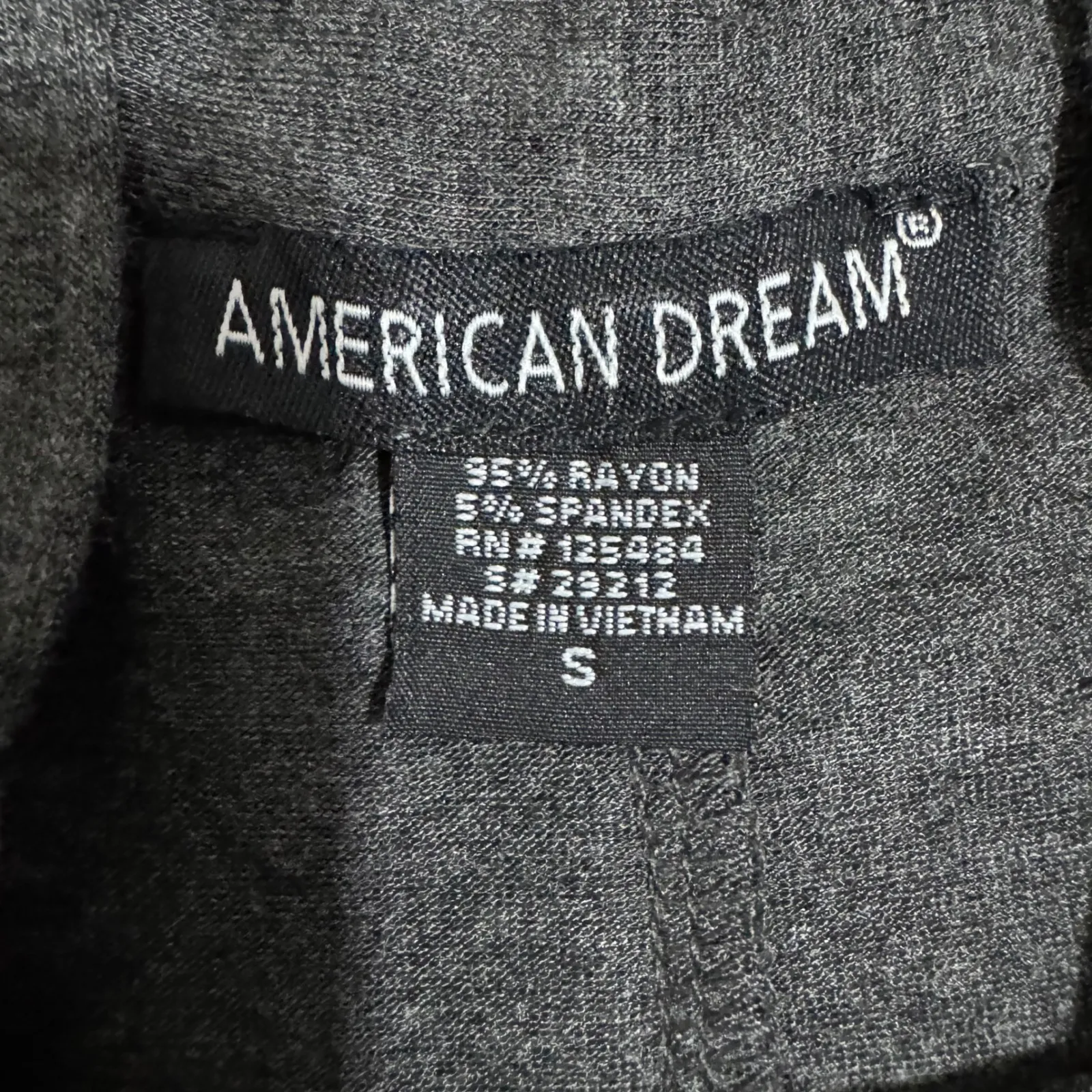 American Dream Charcoal Grey Racerback Swing Dress Vacation Women S Lightweight - Image 6