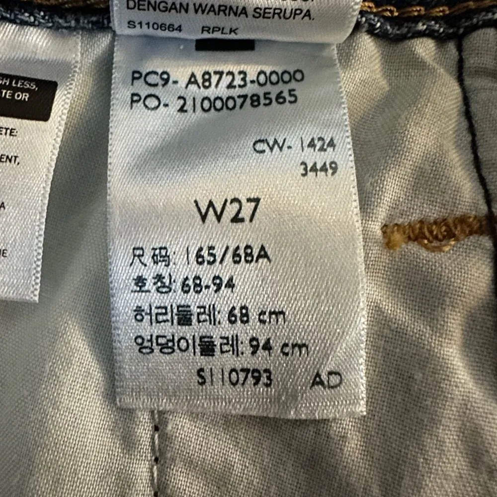 Levi's Levi’s Wrap Skirt Size 27 Medium Wash Denim 100% Cotton - Image 11