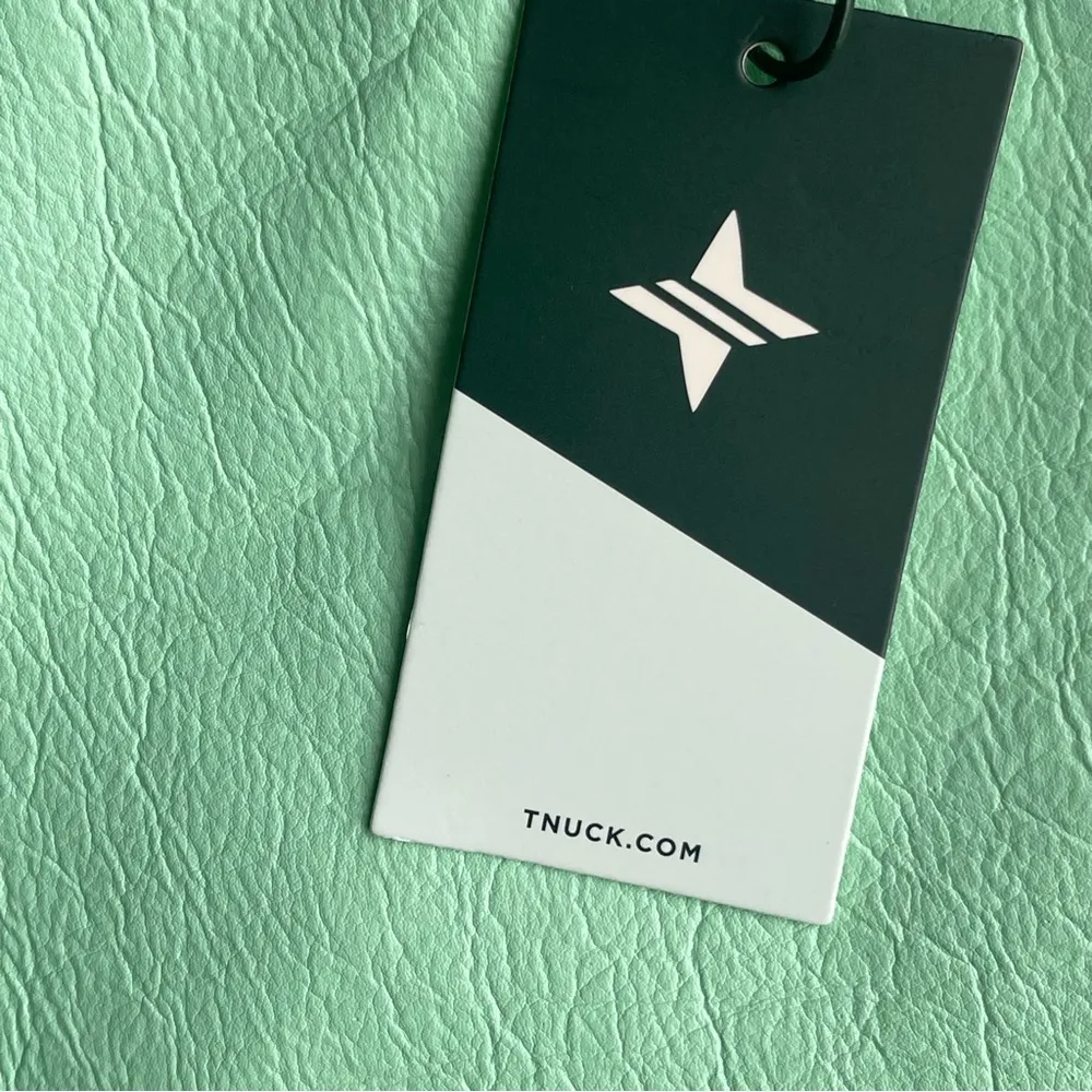 Tuckernuck Mint Chip Leather Meg Mini Skirt XXL - Image 9