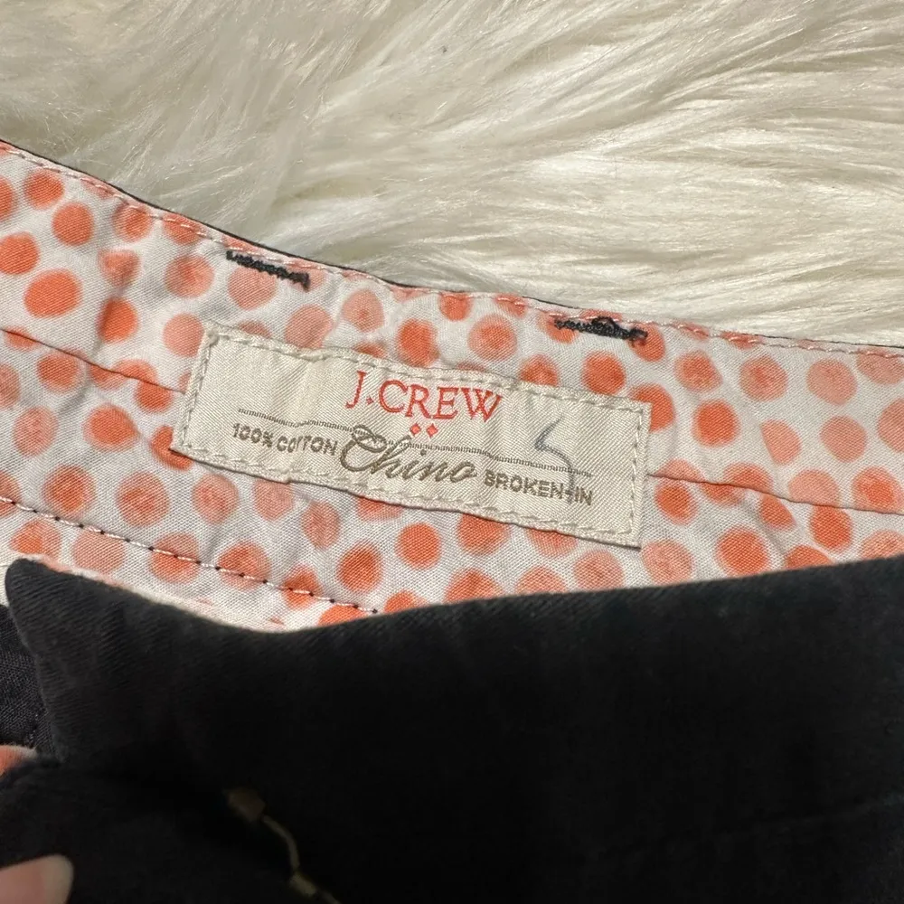 JCrew Black Chino Shorts - Image 2