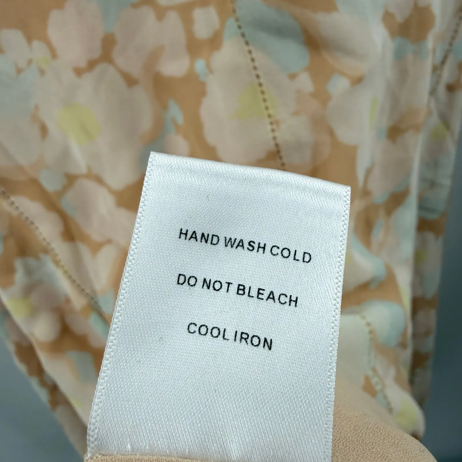 JOIE Dress Size Small 100% Silk NEW Floral Pastel Romantic Cottage Prairie NWOT - Image 14