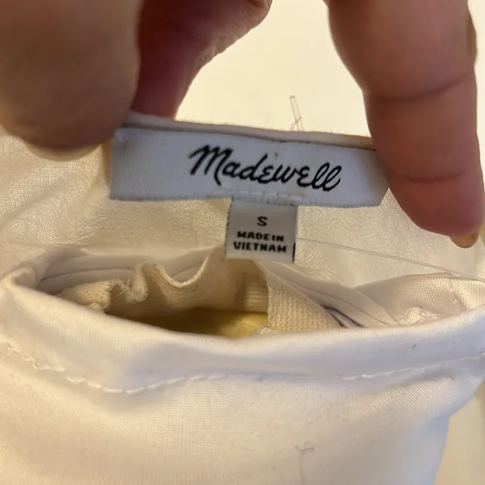 Madewell Laura Caftan Tiered Cover Up Dress in Lighthouse - Image 9