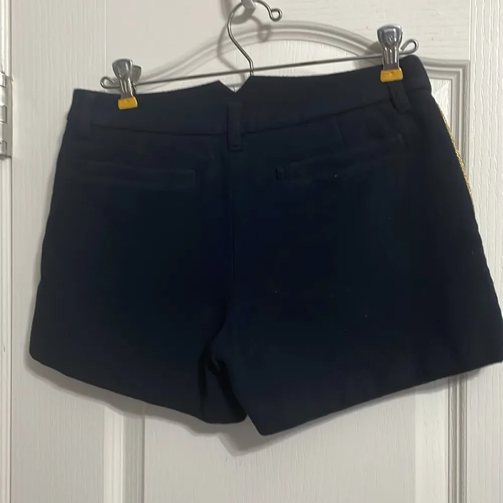 💖 Adam et Ropé Wool Cashmere Blend Nautical Shorts Blue - Image 3