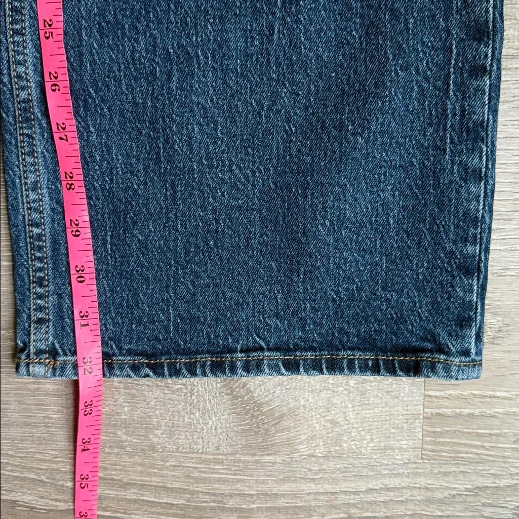 NEW Abercrombie & Fitch Curve Love High Rise 90s Relaxed Jean 30L - Image 11