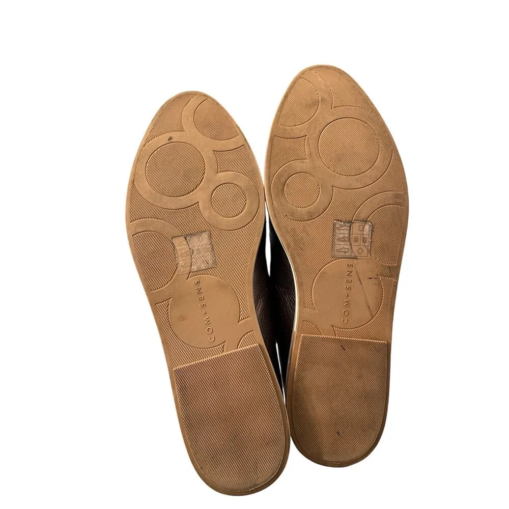 Com + Sens Metallic Wedge Slip On Loafer Comfort Shoes Gel Insole Size 9.5 Gold - Image 11