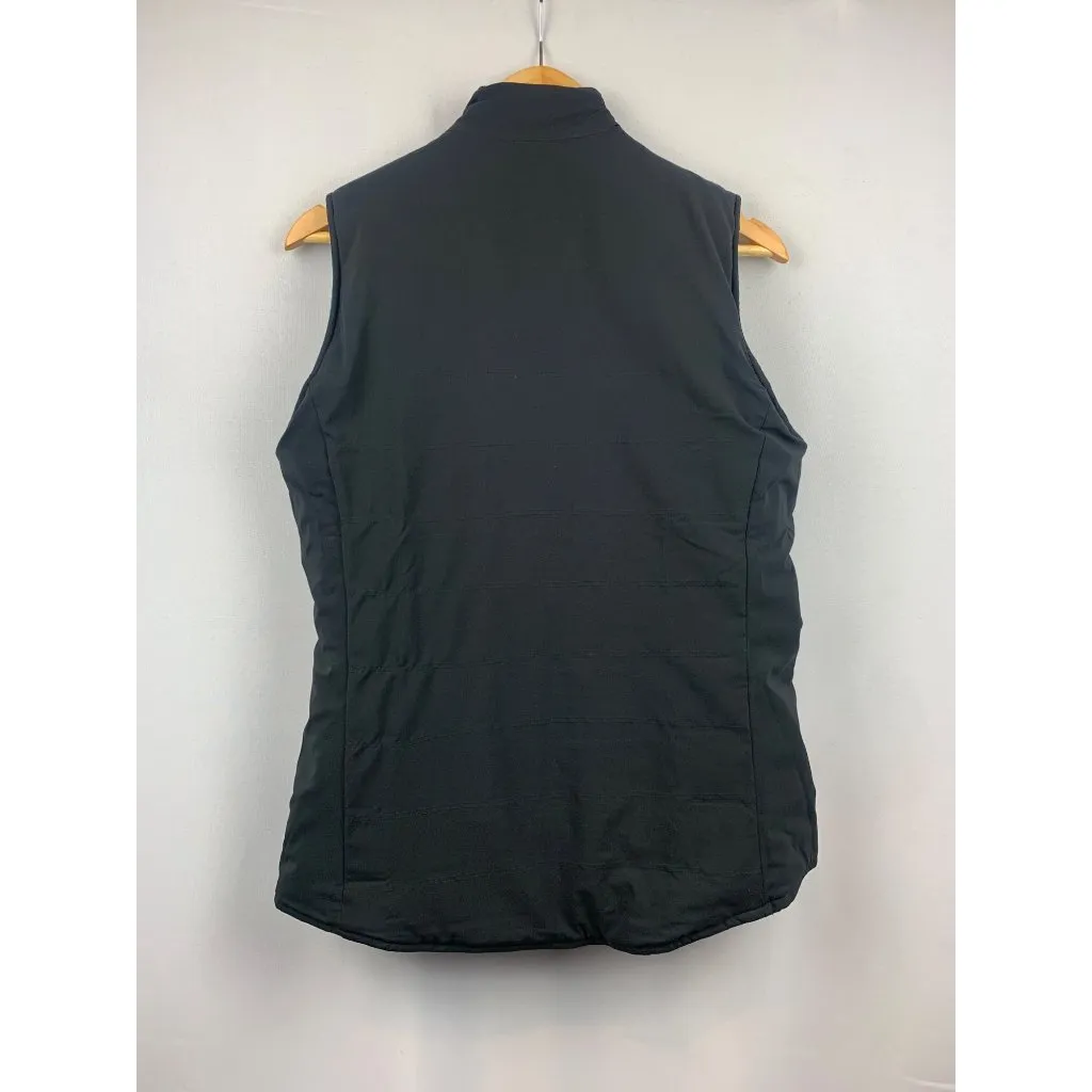 Women's Adidas Green & Black Reversible Zipper Puffer Vest Size M - Image 10