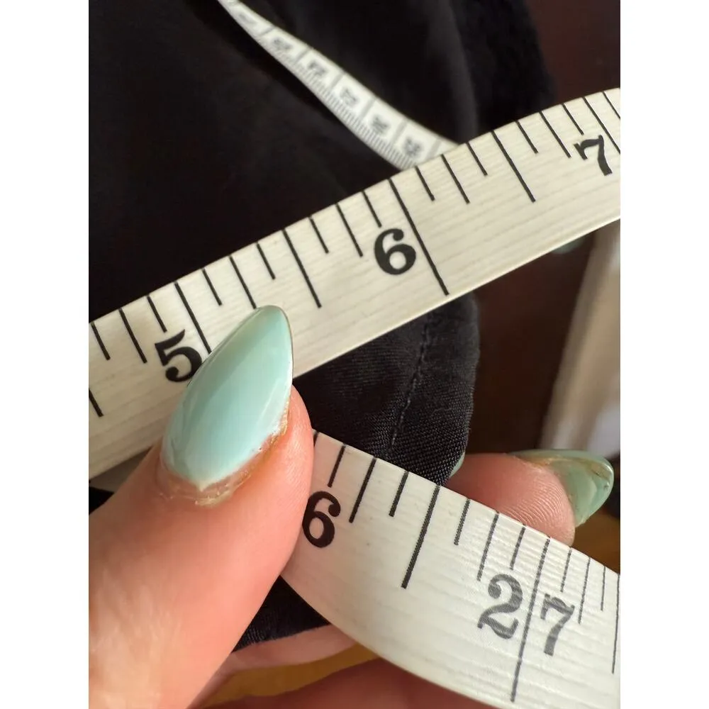 SCARLET DARKNESS | Black Victorian Style Steampunk Button down Blouse | Large - Image 7