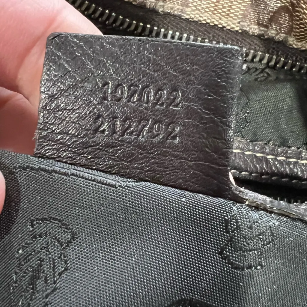 Gucci Hysteria Beige Crystal GG Shoulder Bag - Image 8