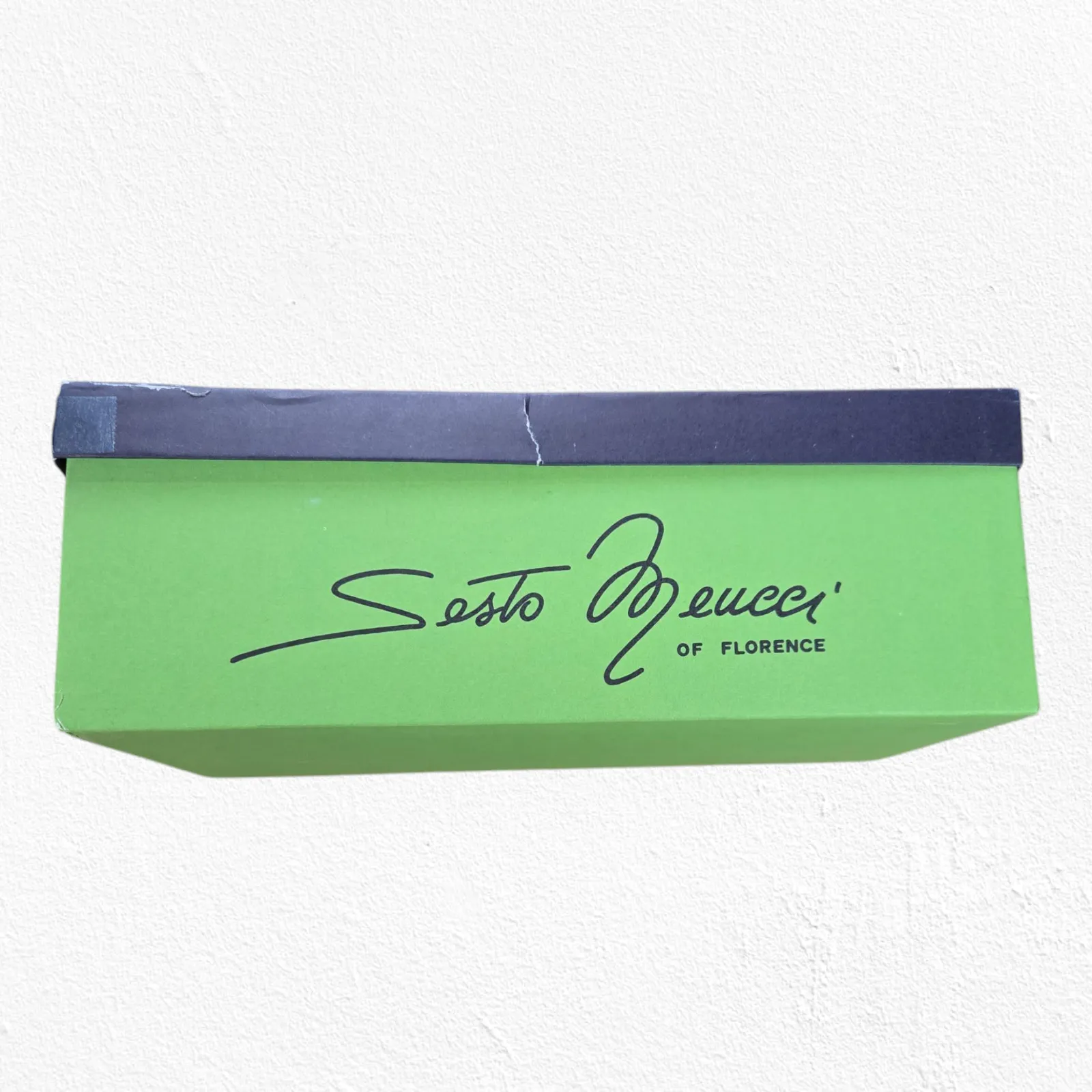 Vintage 80s Sesto Meucci Tan Taupe Square Toe Block Heel Leather Pumps Size 9.5 - Image 10