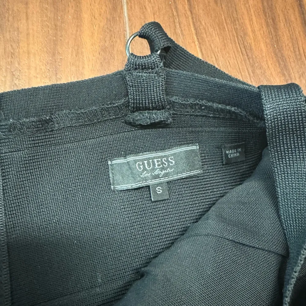 Guess Celeste Spaghetti Strap Sequined Bandage - Image 10