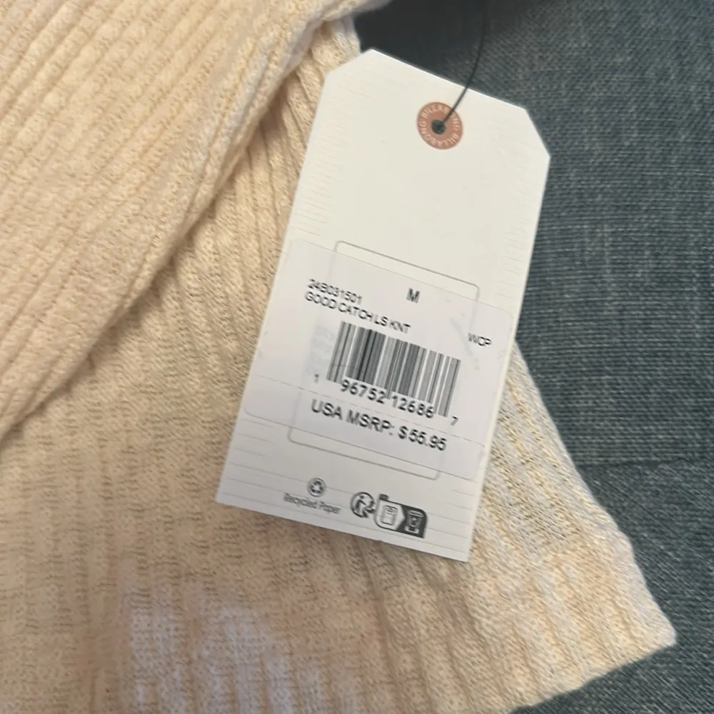 Billabong good catch long sleeve tee in whitecap - Image 10