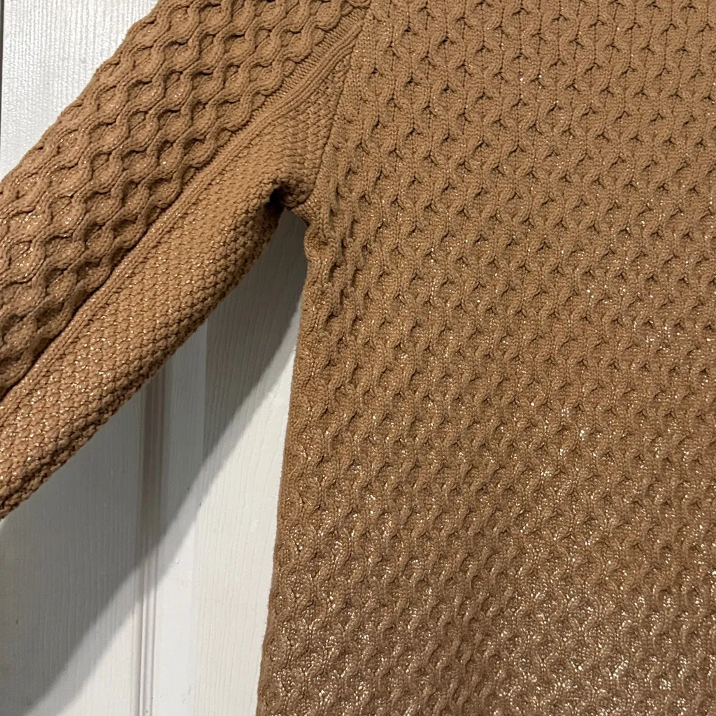 Pilcro Anthropologie Cable Knit Fisherman Tunic Dress Size XS - Image 9