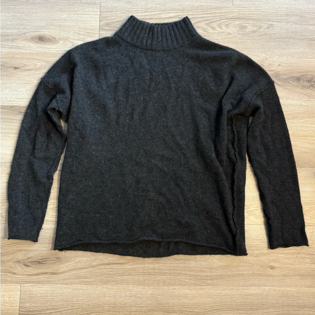 Skull Cashmere Sigil Aztec Mockneck Sweater - Image 5