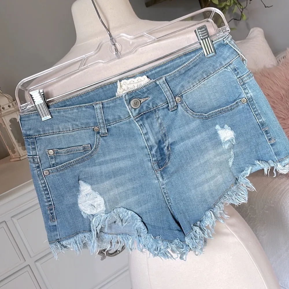 Altard State Jean Shorts Cutoffs Distressed Denim Womens 3 New - Image 5