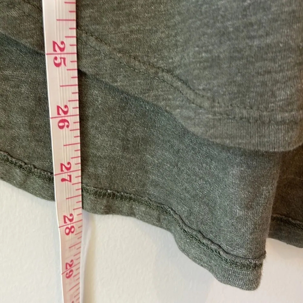 Sol Angeles Green V-Neck Long Sleeve Shirt - Image 8