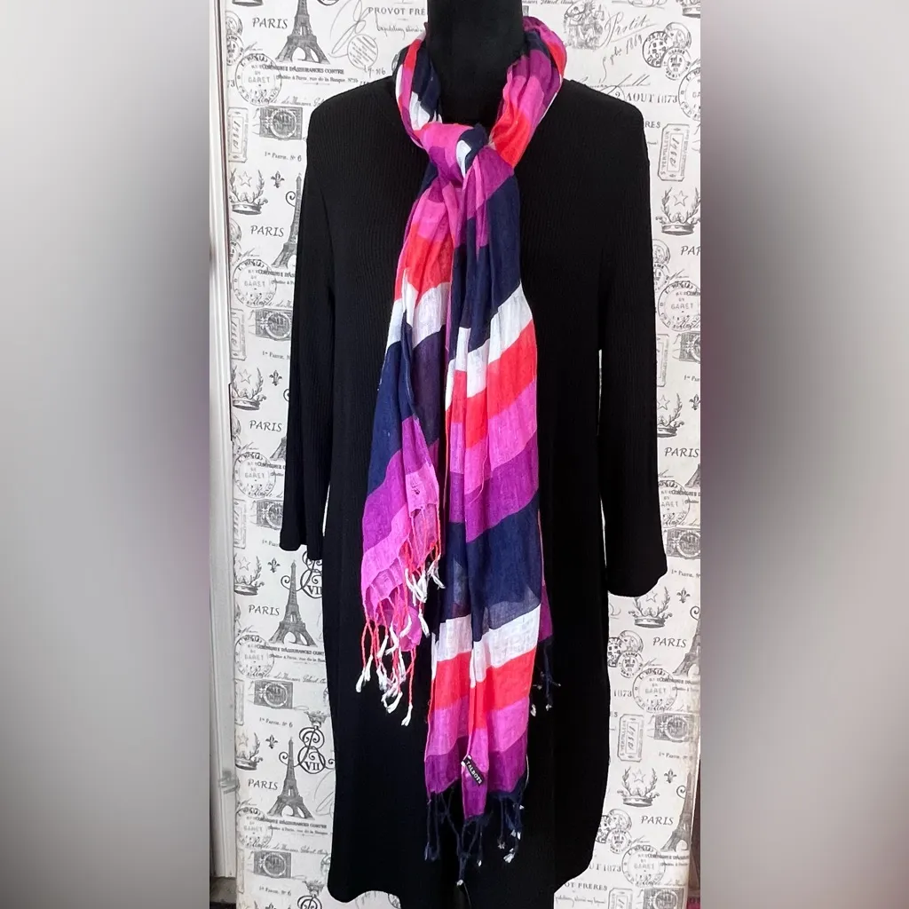 Vibrant Striped Scarf - Image 7