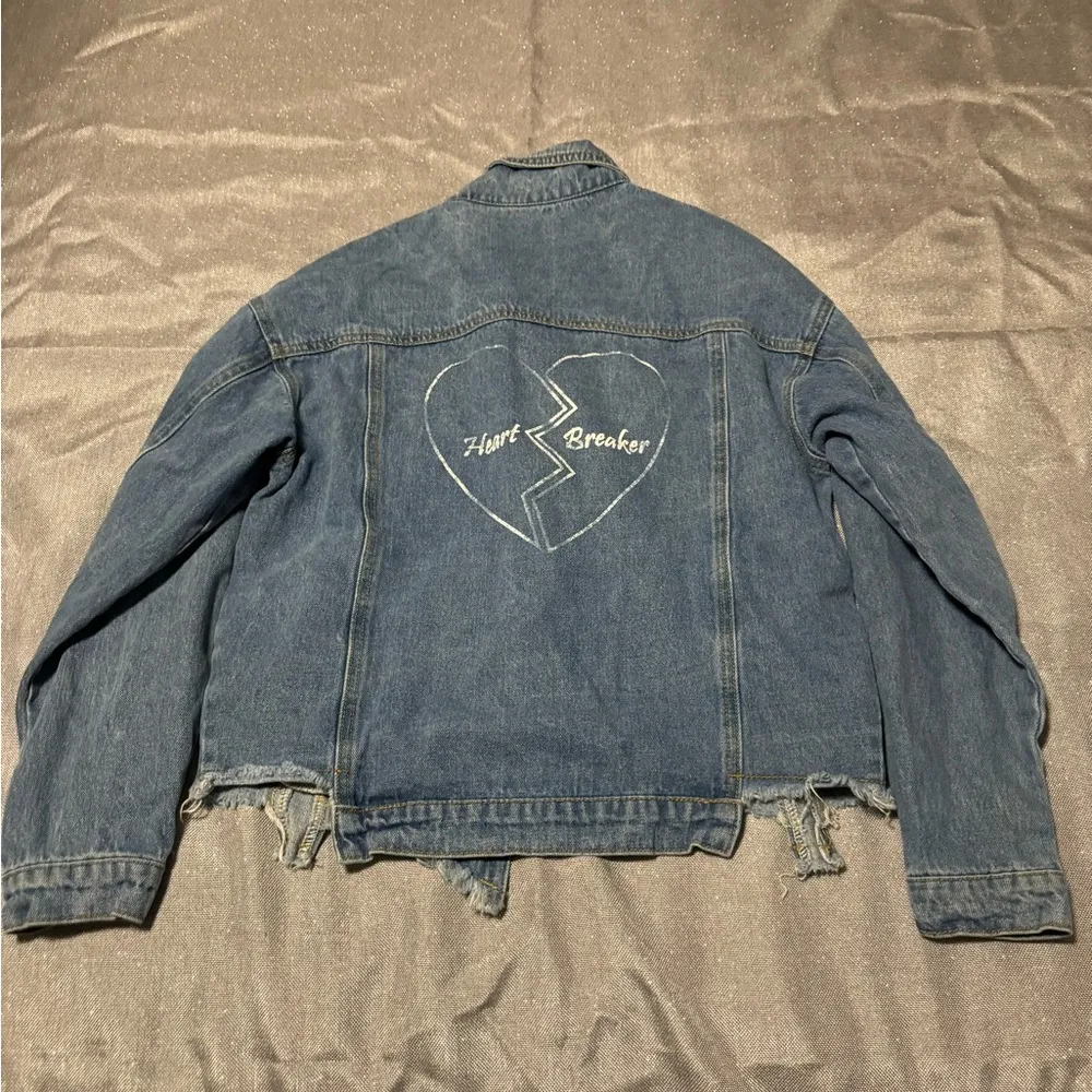 Sadie & Sage Light Blue Denim Jacket Size M - Image 2