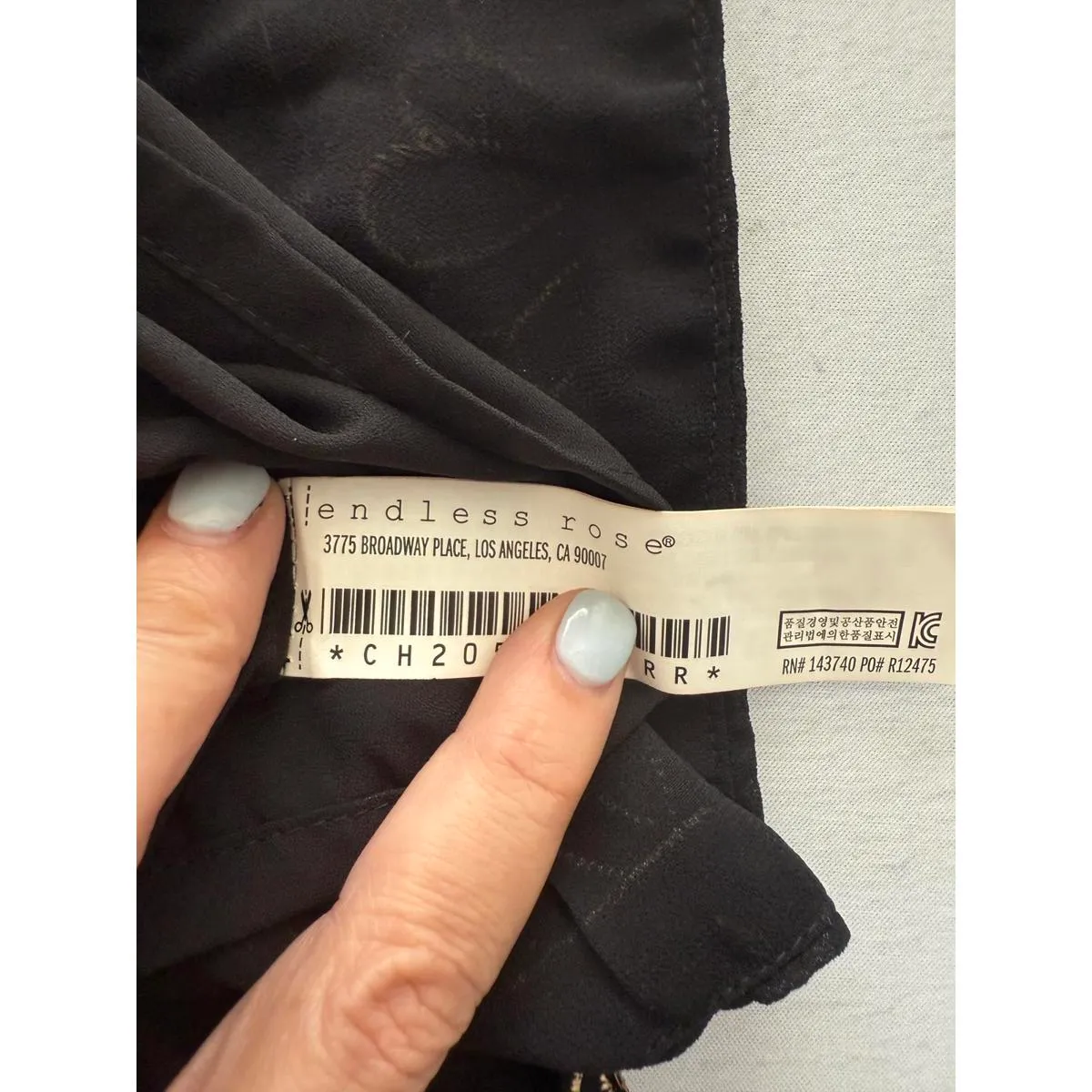 Anthropologie Endless Rose Black and Gold Embroidered Long Sleeve Dress - Image 8