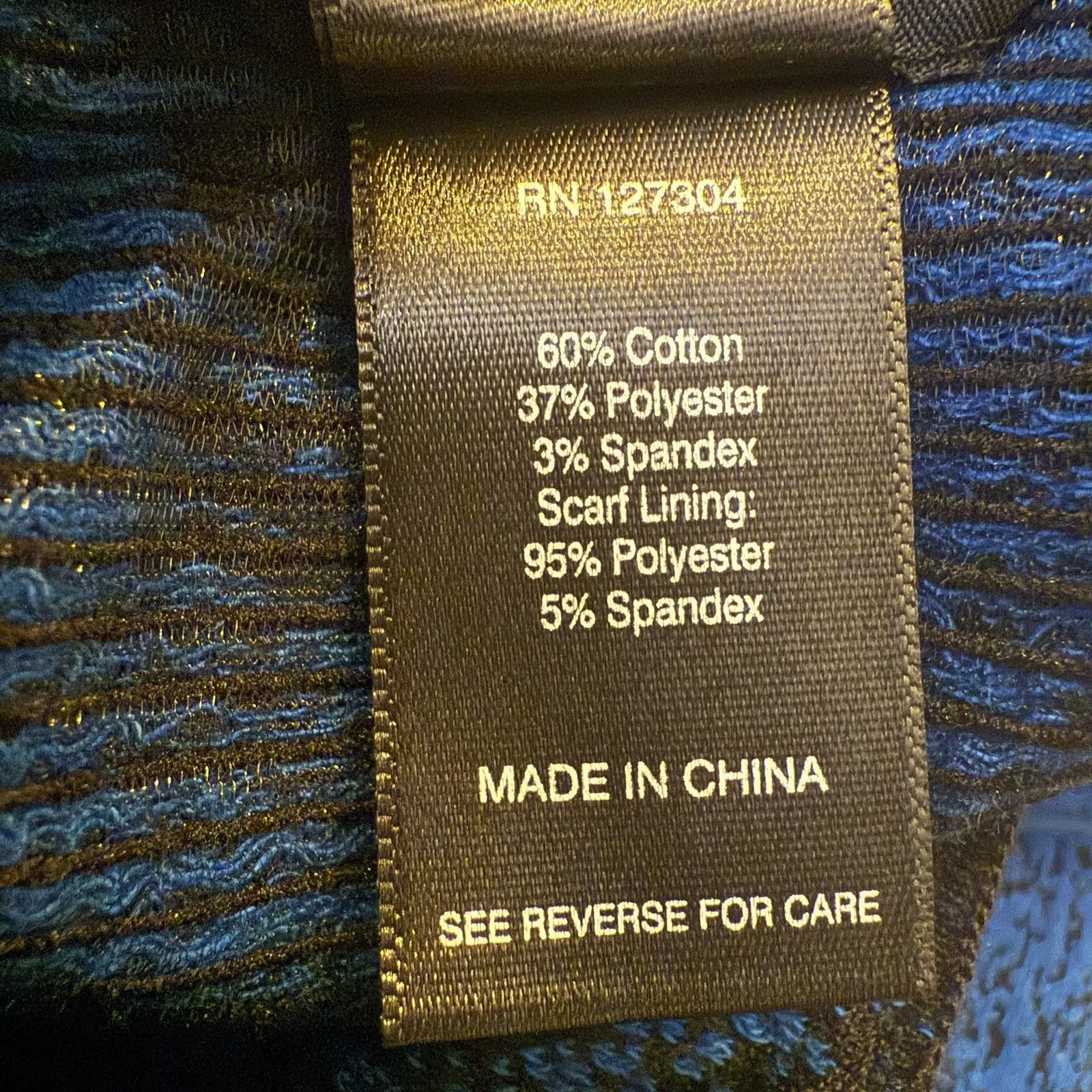 NWT ALI MILES Tunic Top with Infinity Scarf Petite Small Artsy Lagenlook Size undefined - Image 10