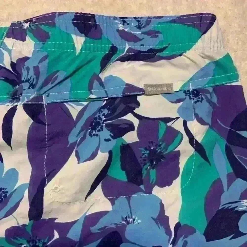 Columbia Sandy River Short II in Purple Lotus sz M summer beach vacation modest - Image 8