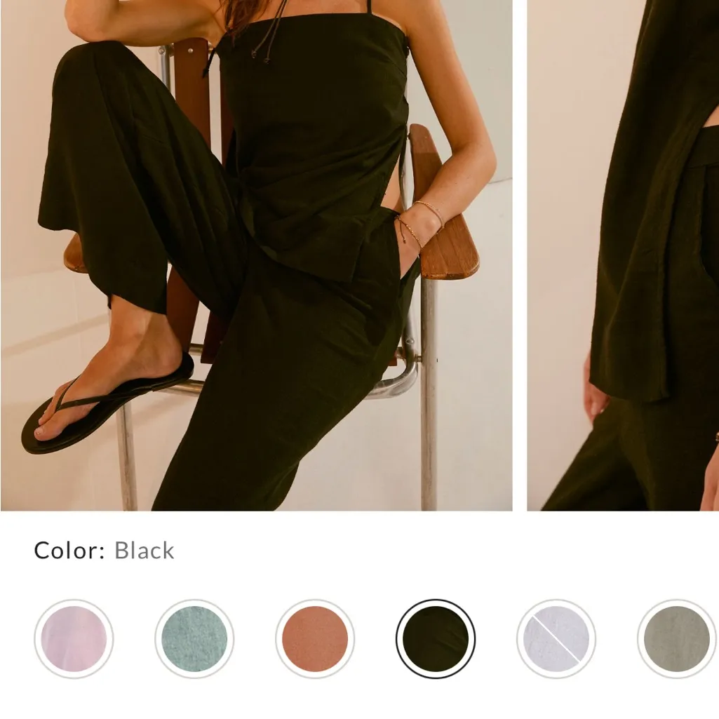 Free people linen set - Image 4