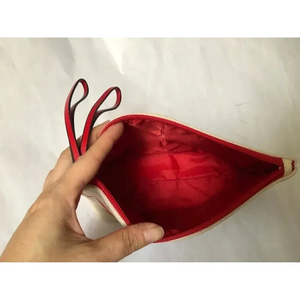 Shiseido makeup bag Red - Image 4