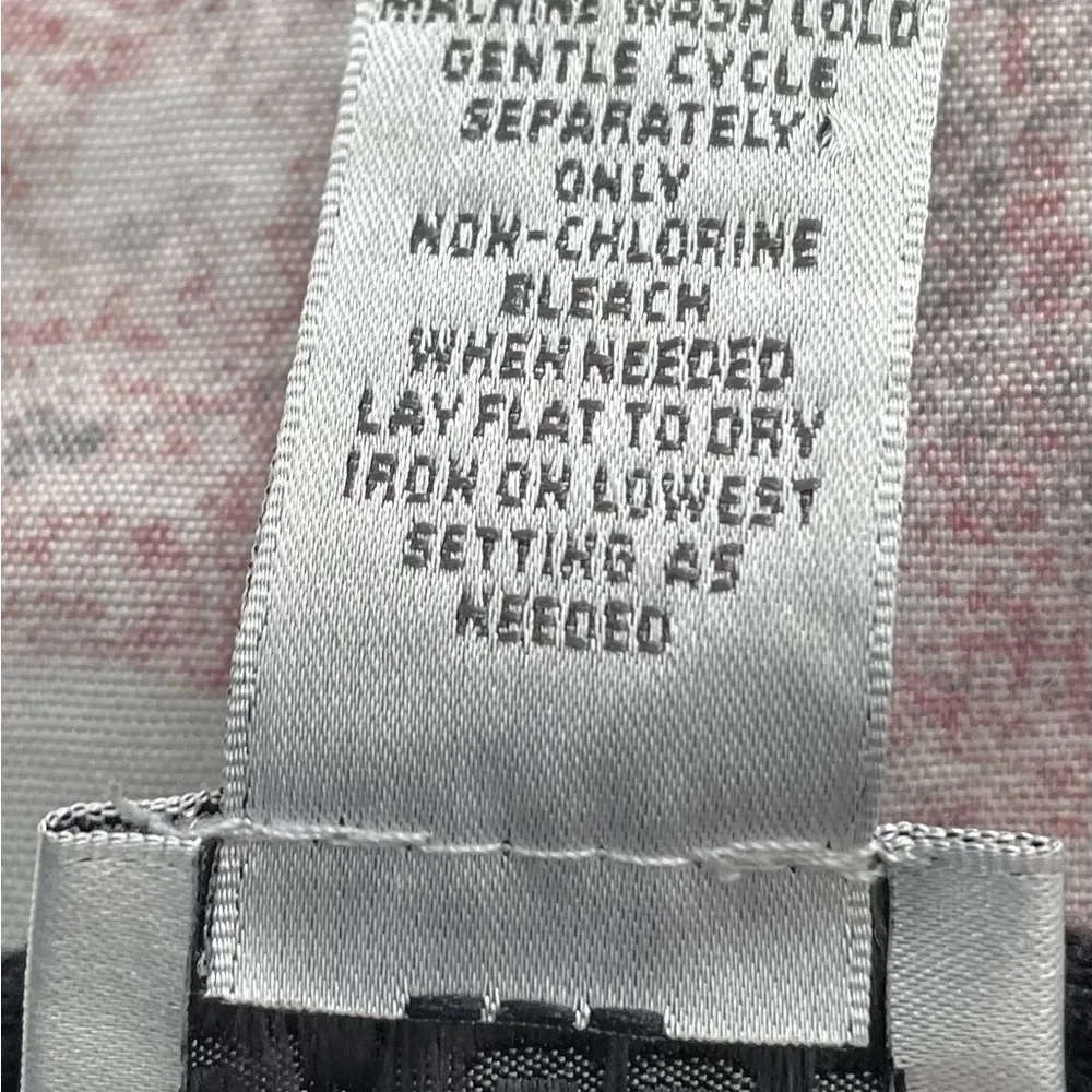 Chico’s black bamboo rayon open front cardigan with pockets, size 1 or M preppy - Image 14