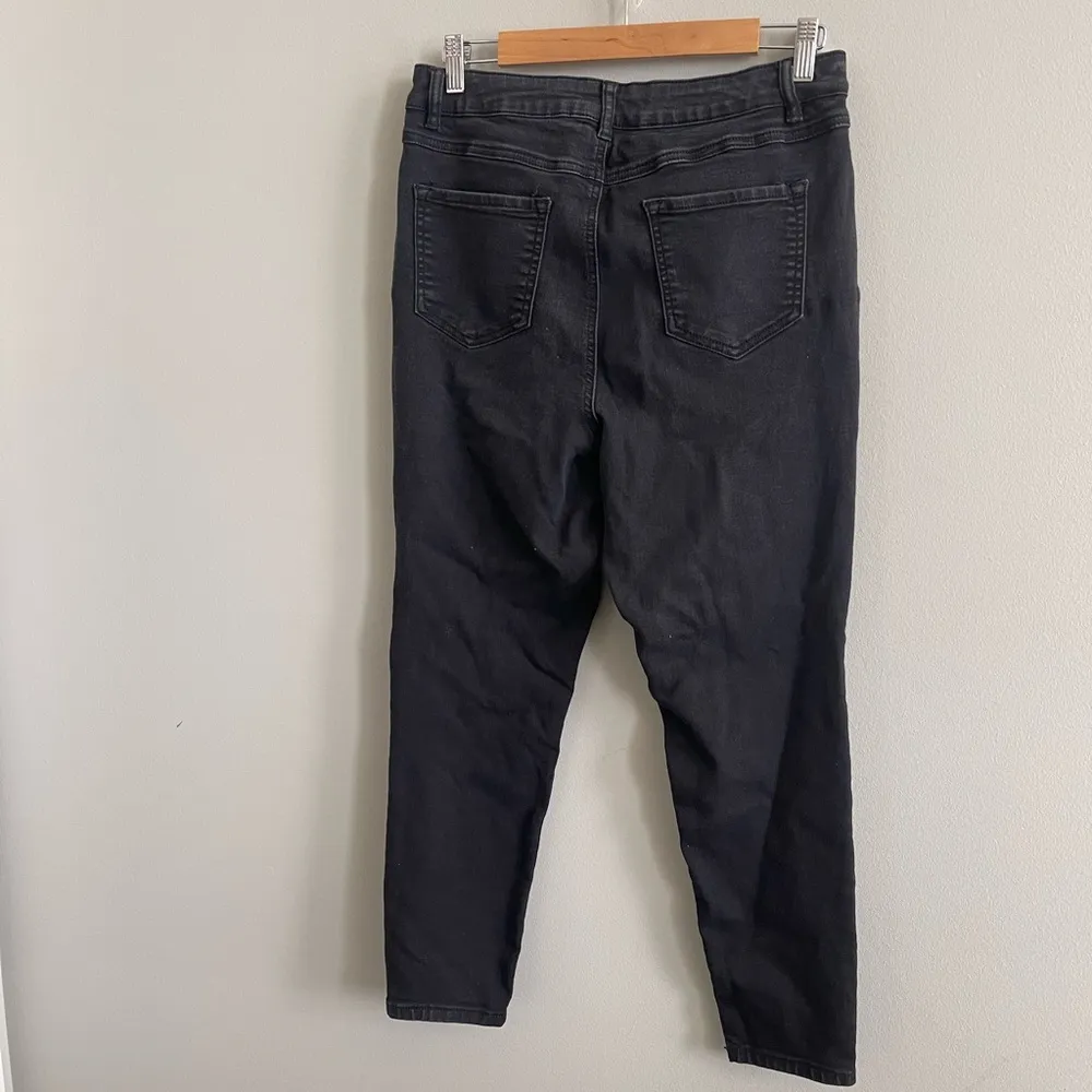 D. Jeans  - Stretchy Black Denim - Image 2