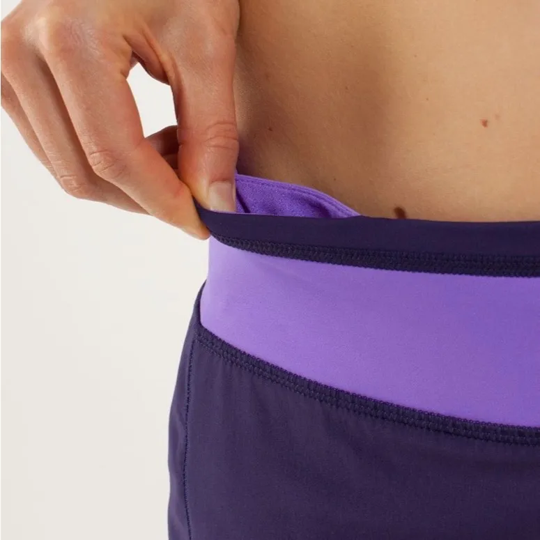 2012 Lululemon Turbo Run Short Dense Purple Size 8 Rare Edition LuxTreme Swift - Image 6