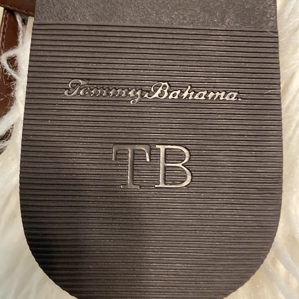 Tommy Bahamas Sandals size 9 BNWOT color brown perfect for summer - Image 7