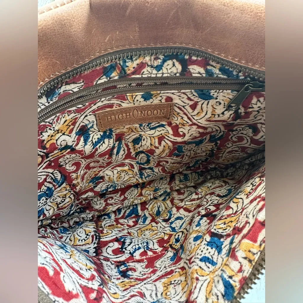 High Noon Libby Crossbody Handbag Brown - Image 7