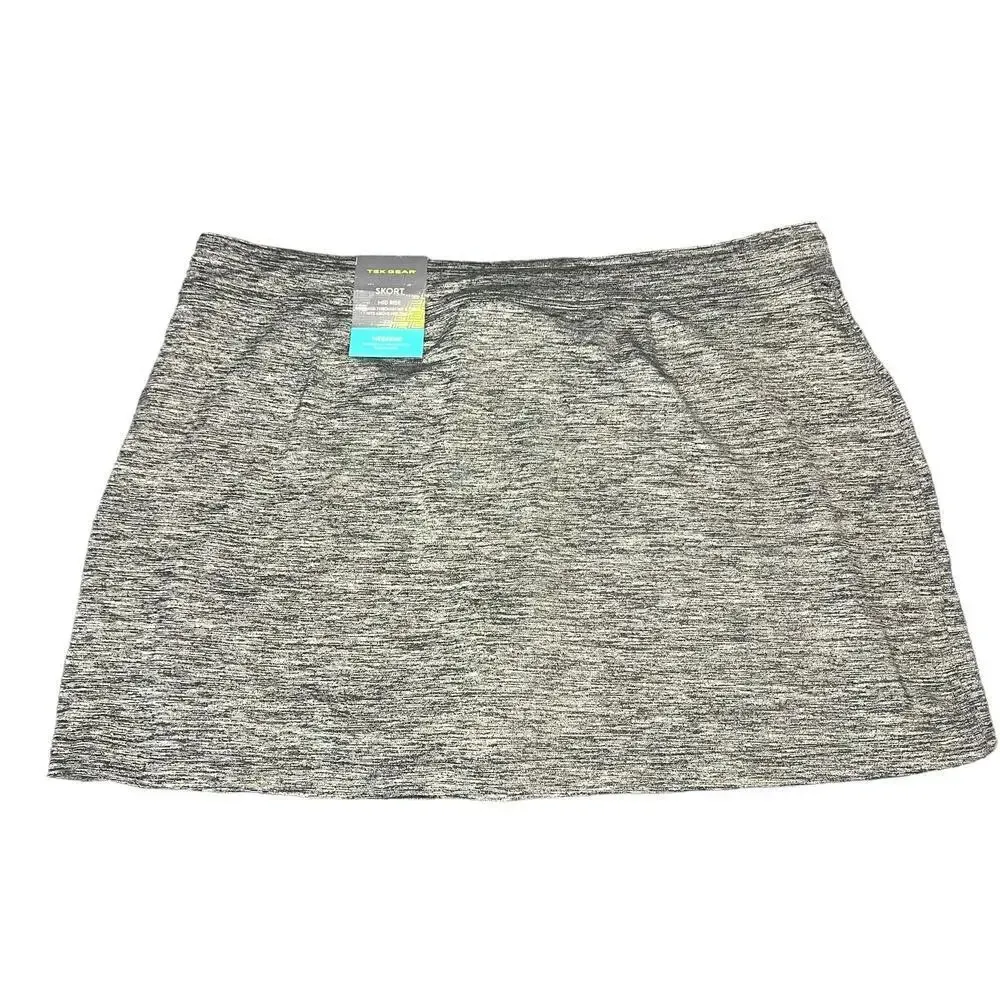 NWT Tek Gear Women's XXL Heather Gray Casual Athletic Skort - Yoga Tennis Golf‎ - Image 3