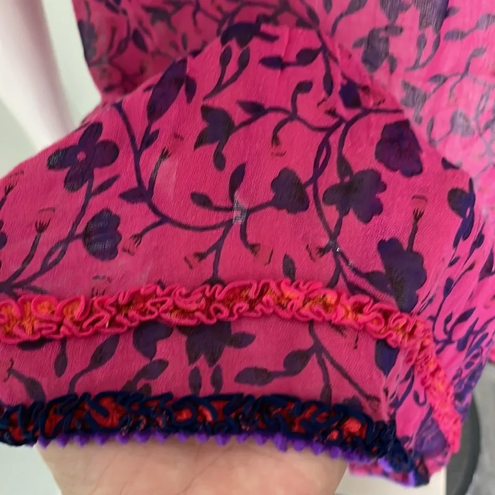 Poupette St Barts Dress Purple Size XS - Image 8