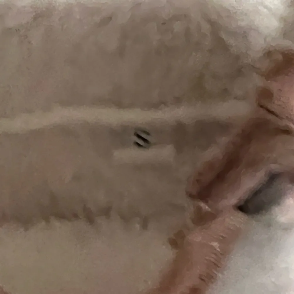 Women’s Small White & Pink Soft Sweater Jacket - Image 3