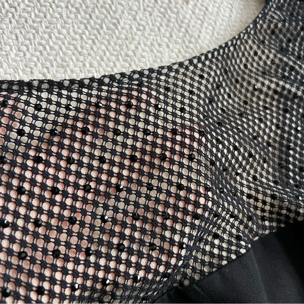 L'AGENCE Bateau Neckline Black Sheath Dress - Image 5