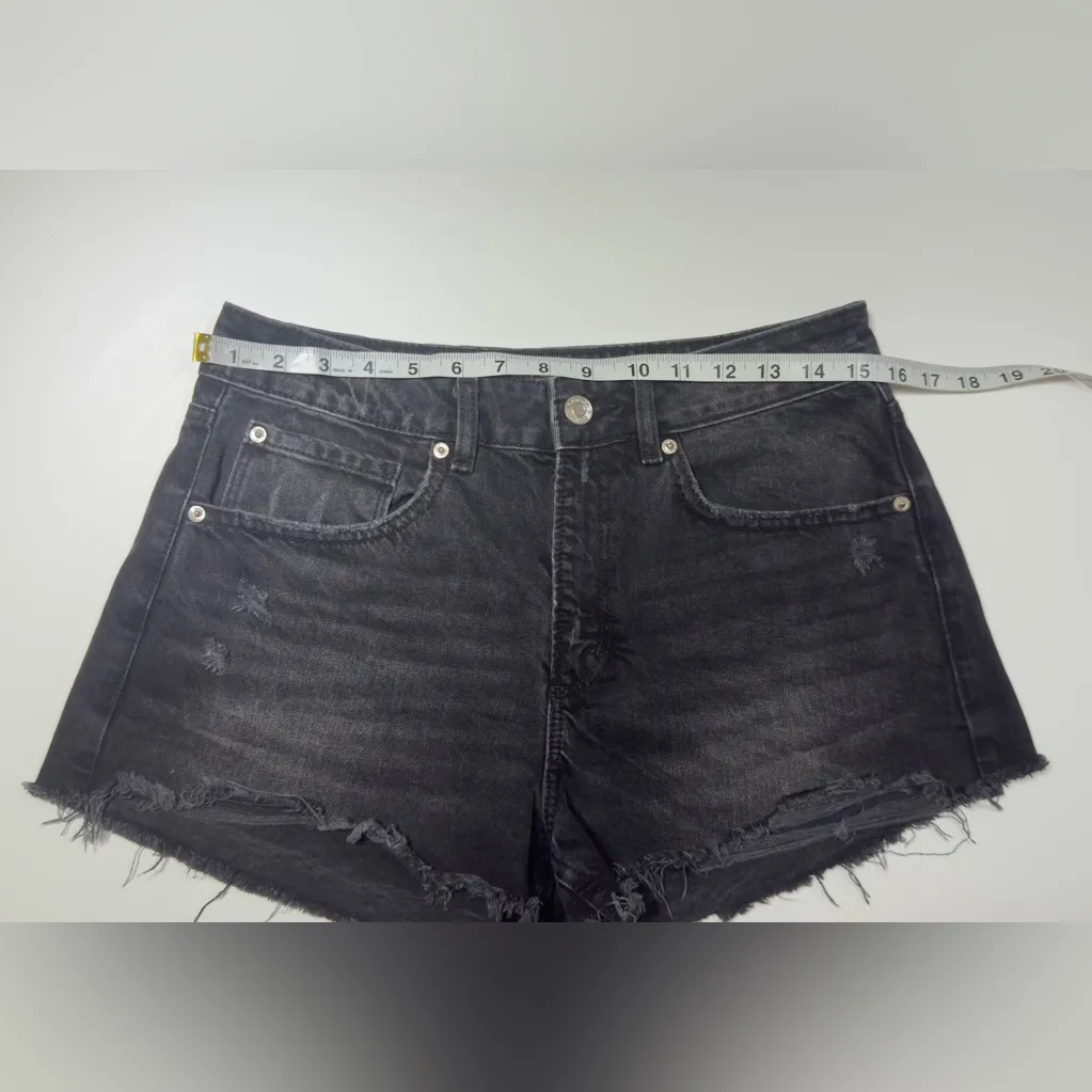 Garage Women's Dark Denim Jean Shorts 🩳 🖤🩶 - Image 5