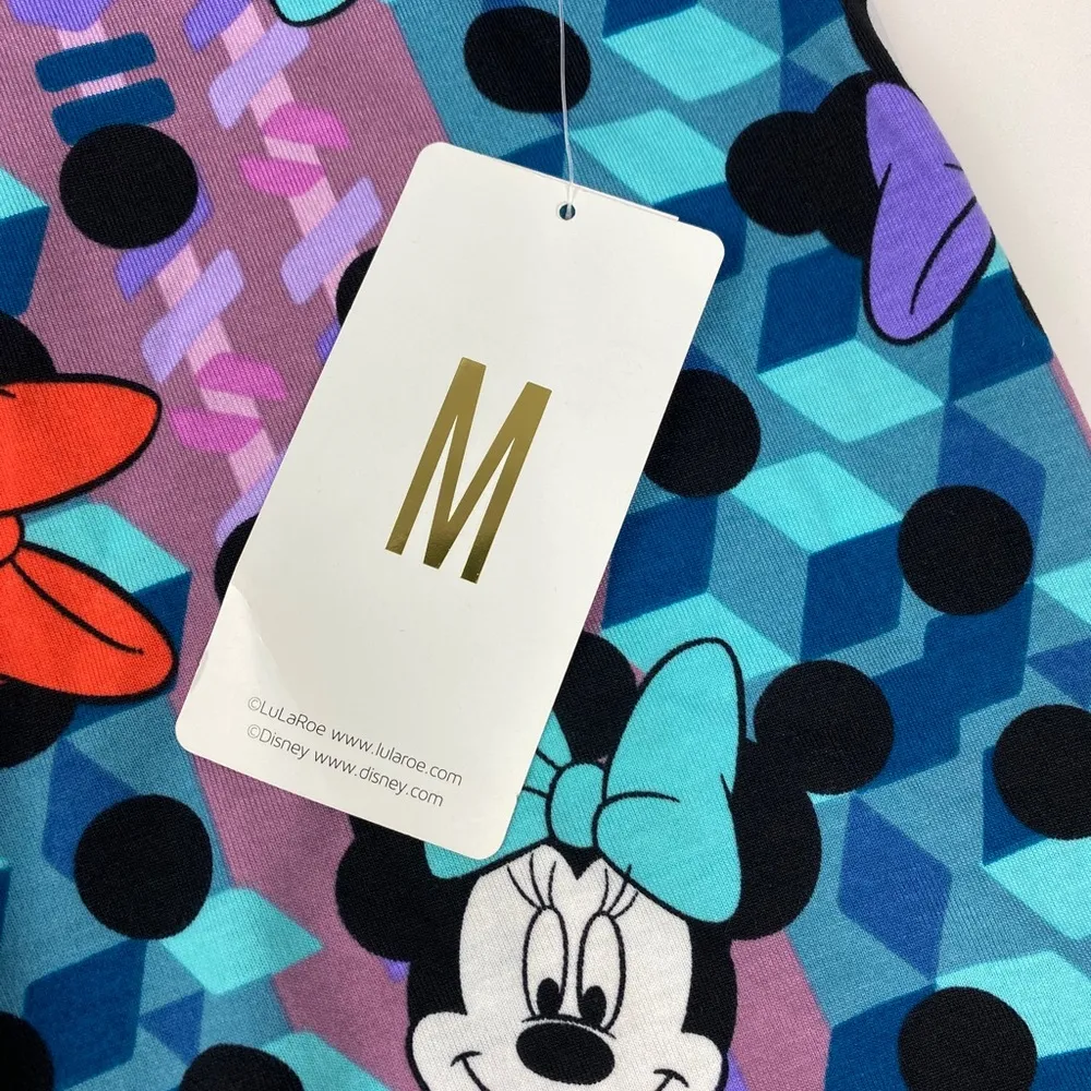 LuLaRoe Disney Minnie Mouse Irma Size M NWT - Image 3