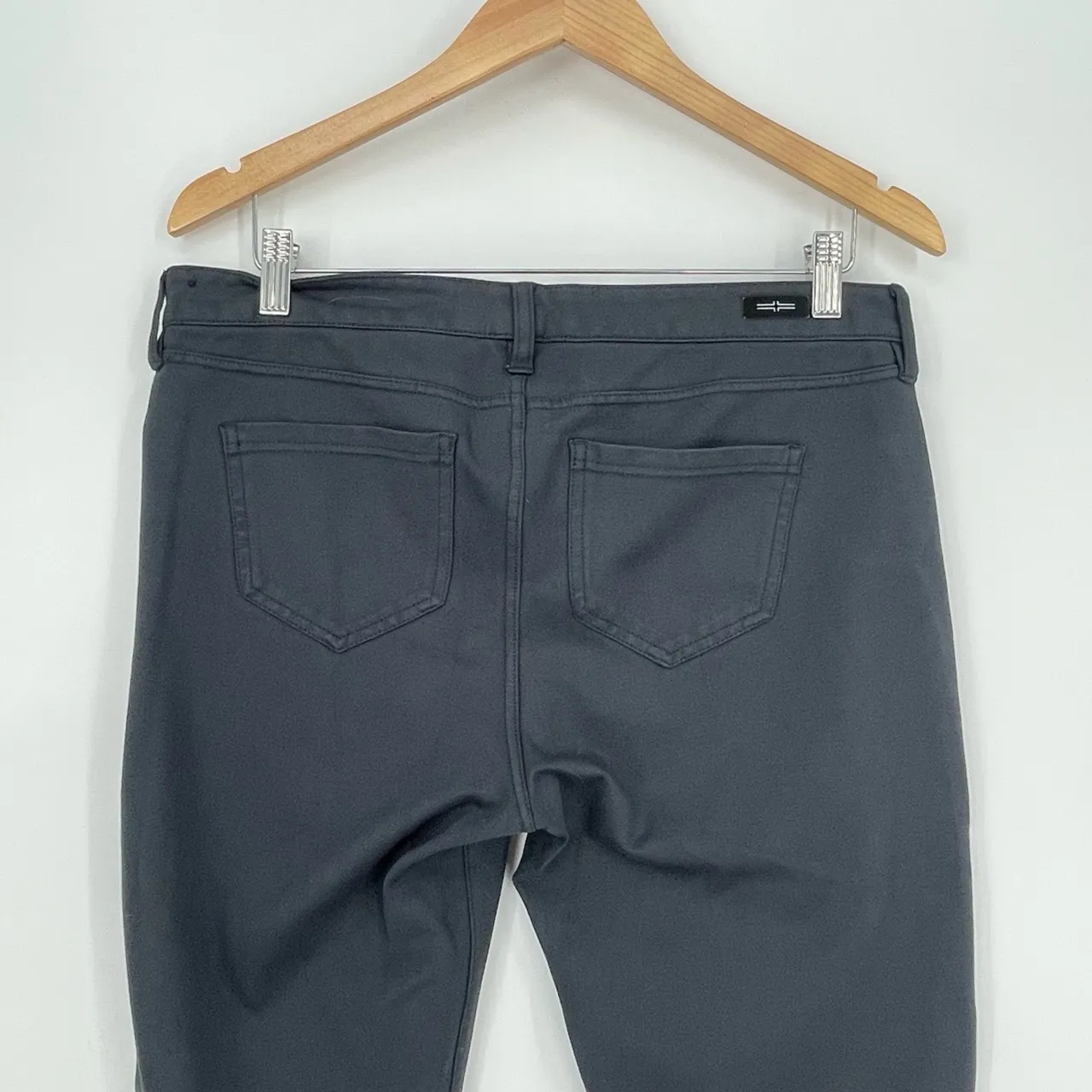 Liverpool Los Angeles Women's Navy Blue High‎ Waisted Skinny Ankle Pants Size 12 - Image 5