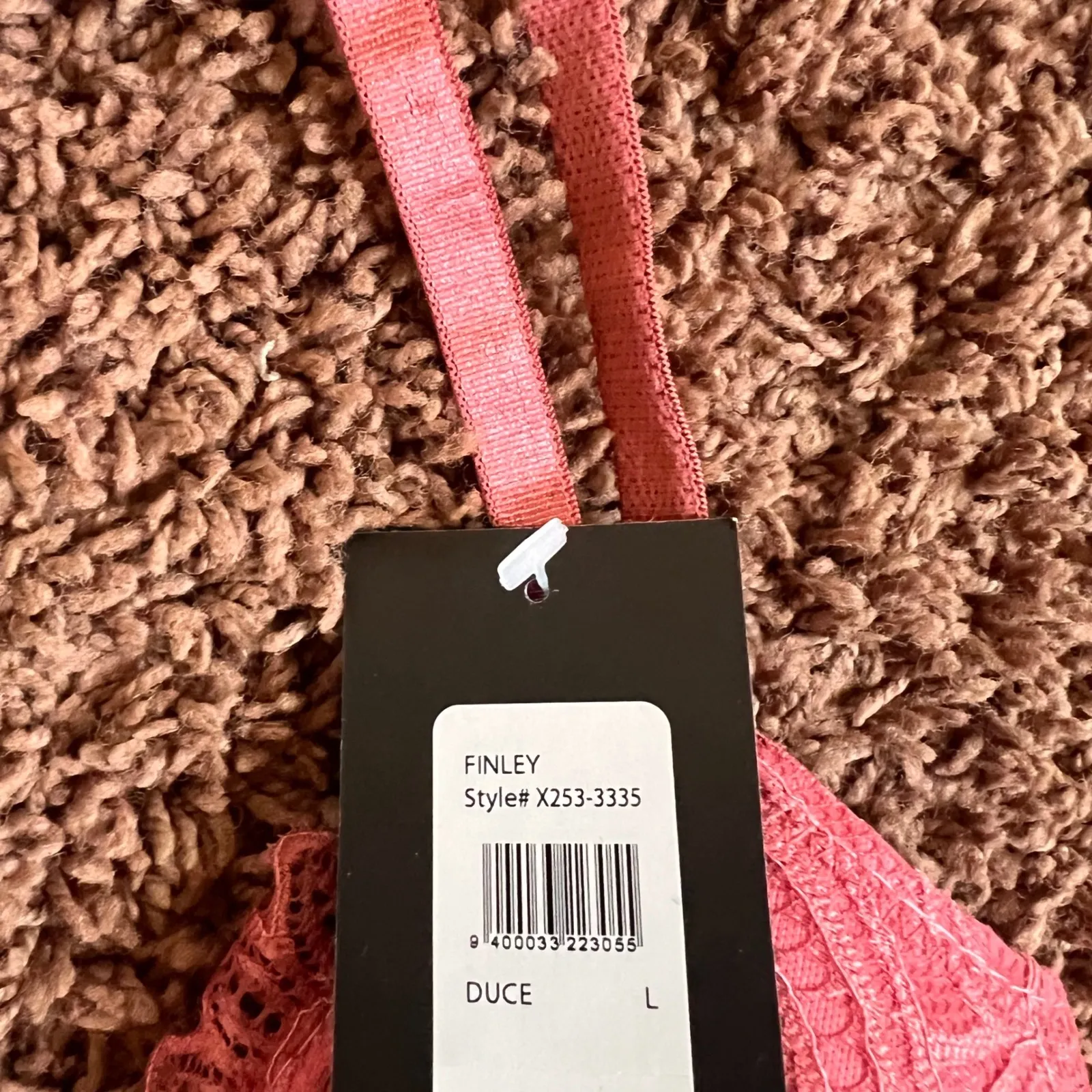 Fredericks of Hollywood Lace Bra Push Up Lingerie Sexy‎ Pink Bra Size Large - Image 4