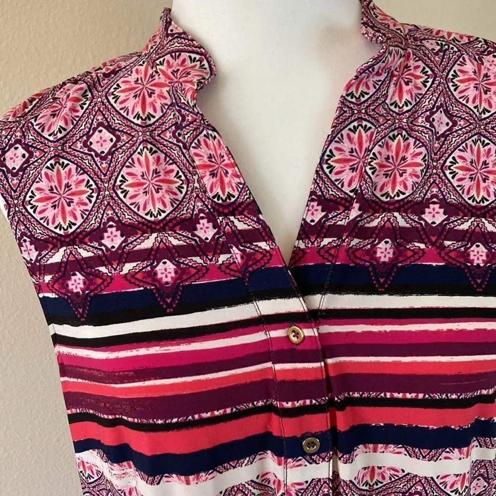 Donna Morgan Size 12 Retro Style Sleeveless Dress NWOT (J19)‎ - Image 5