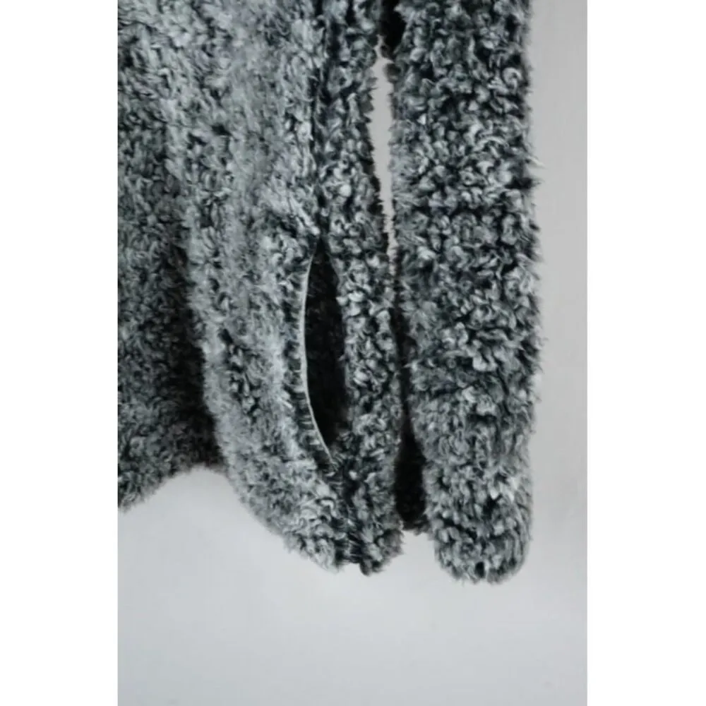 Weatherproof Woman's Large Cozy Gray Long Sleeve 1/2 Zip Pullover Sweater - Image 4