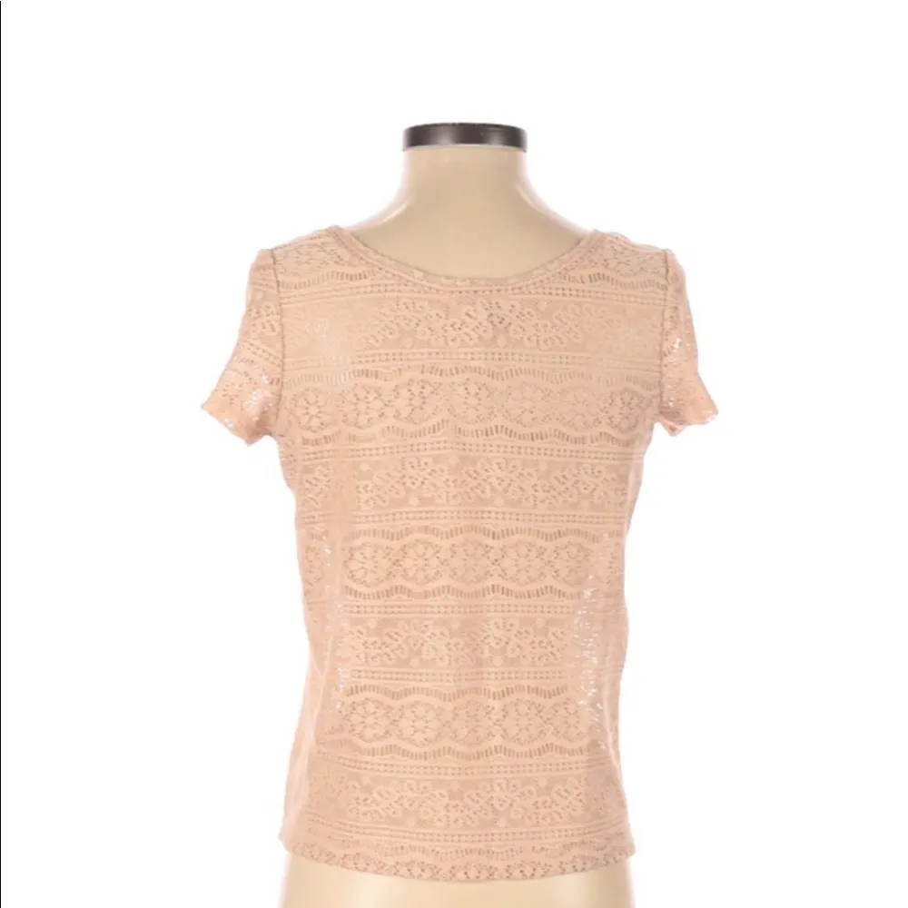 Kirra small peach boho summer blouse - Image 2