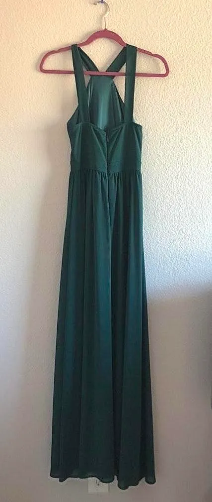 Lulus Forest Green Maxi Dress - Image 4