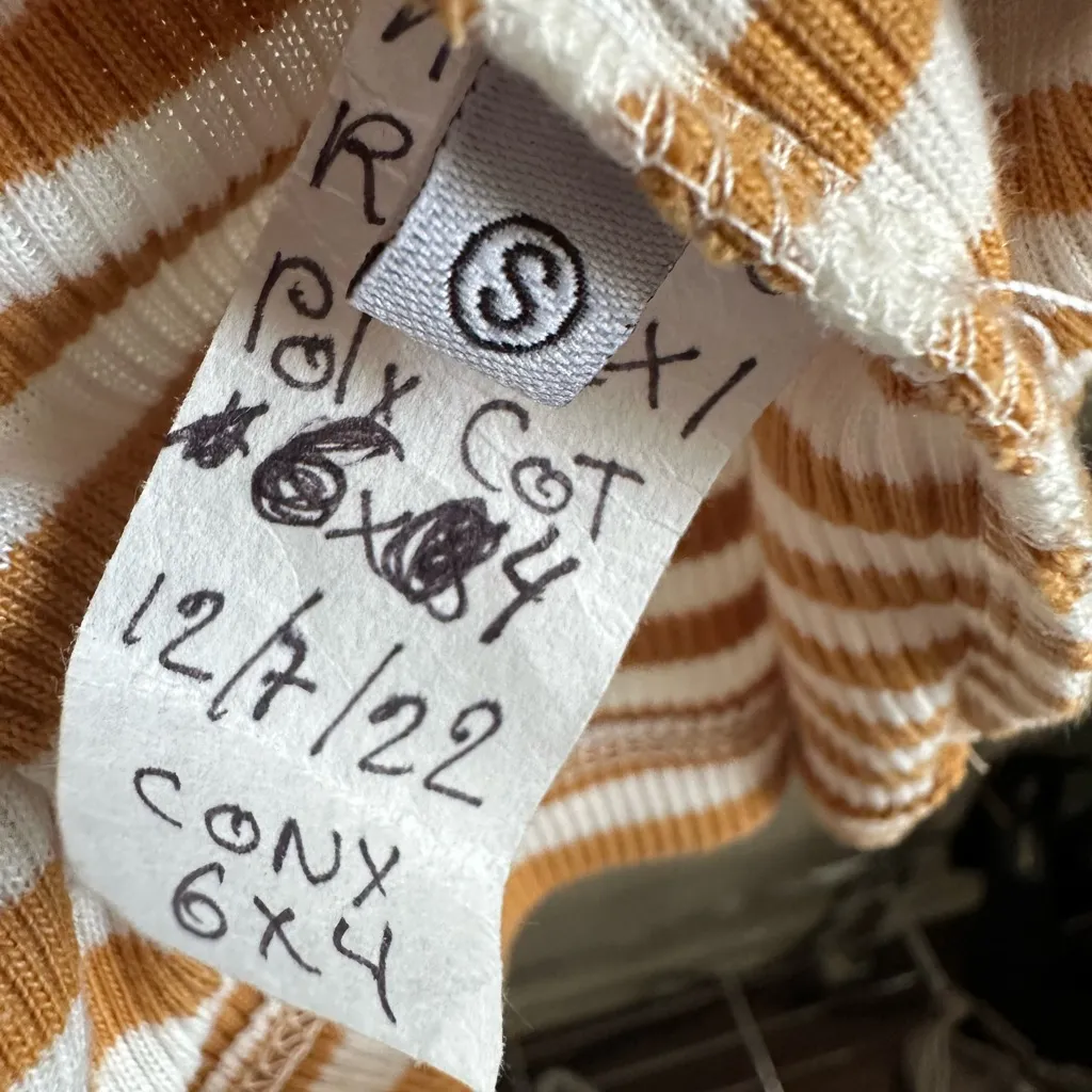 Anthropologie SAMPLE Striped Tank - Image 5