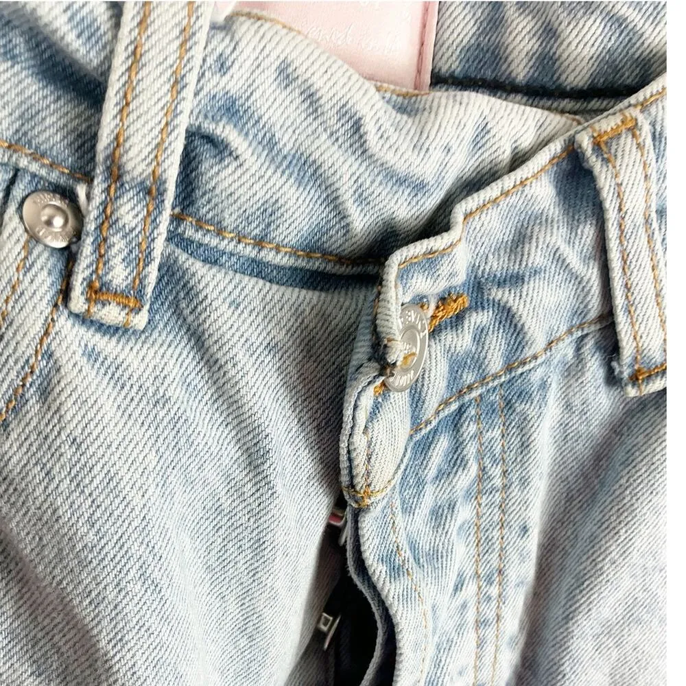 Revice Denim Light Wash Jeans Angled Waistband 28 - Flaw - Image 6