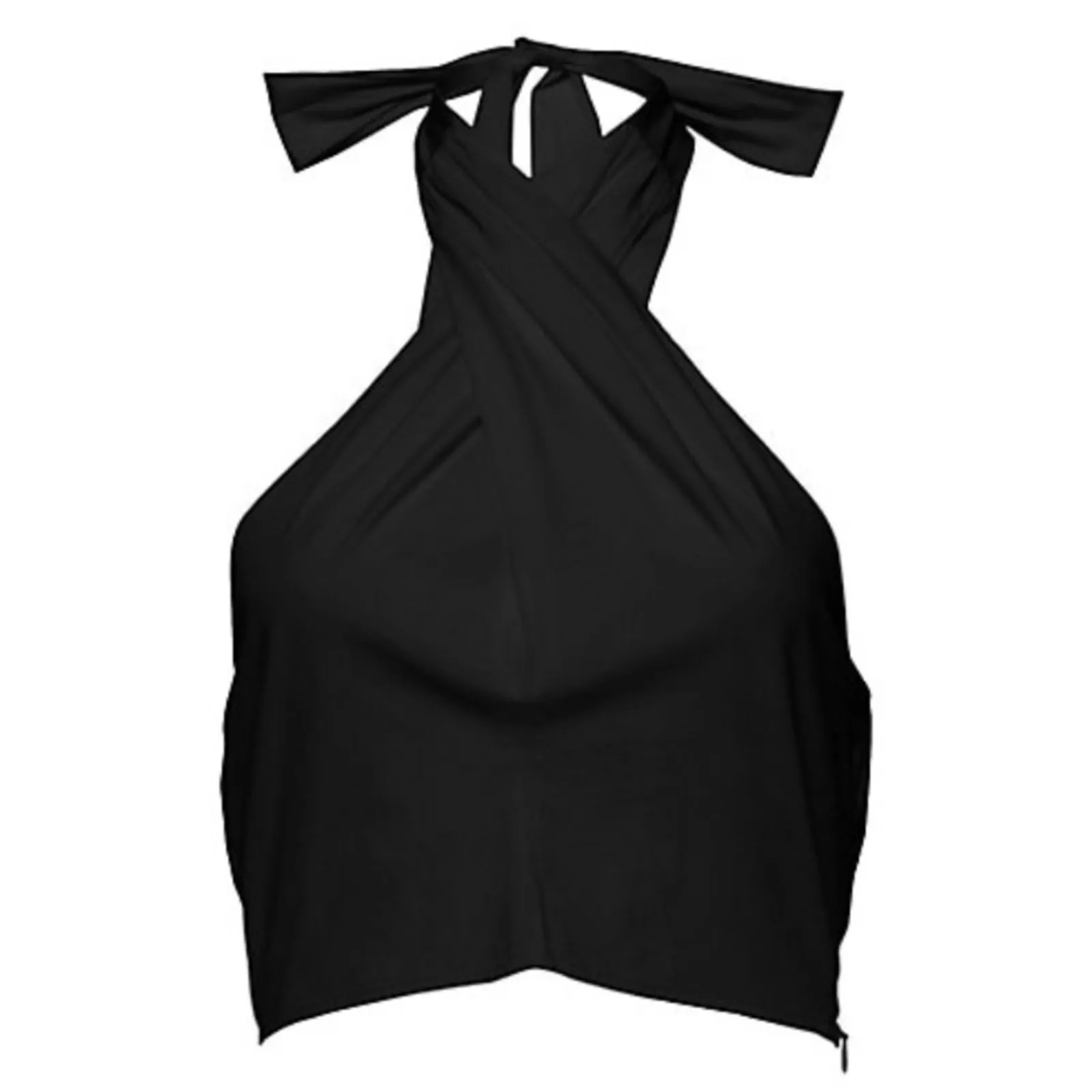 Staud Kai Crisscross Halter Top Blouse size 10 - Image 3