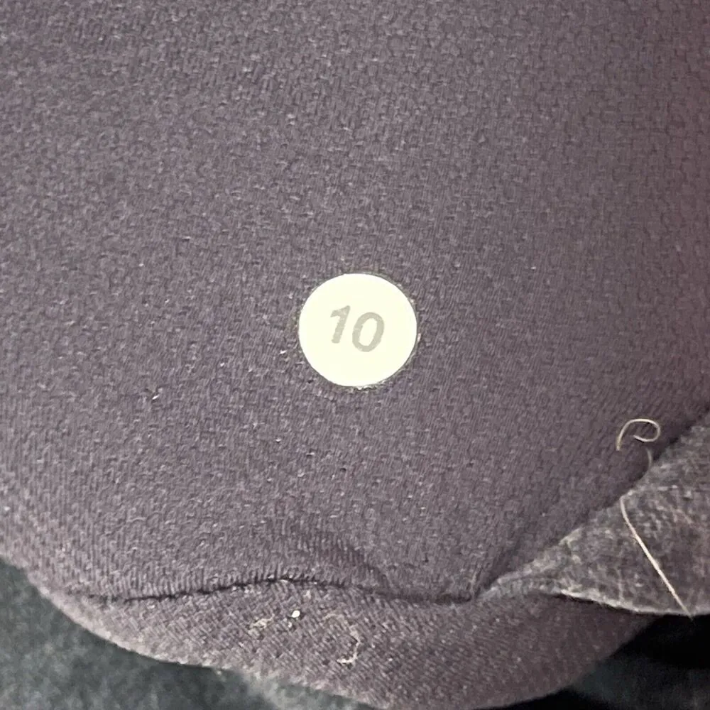 Lululemon Sweater Women’s 10 Dark Blue Split Pullover Hoodie Soft Comfortable - Image 7