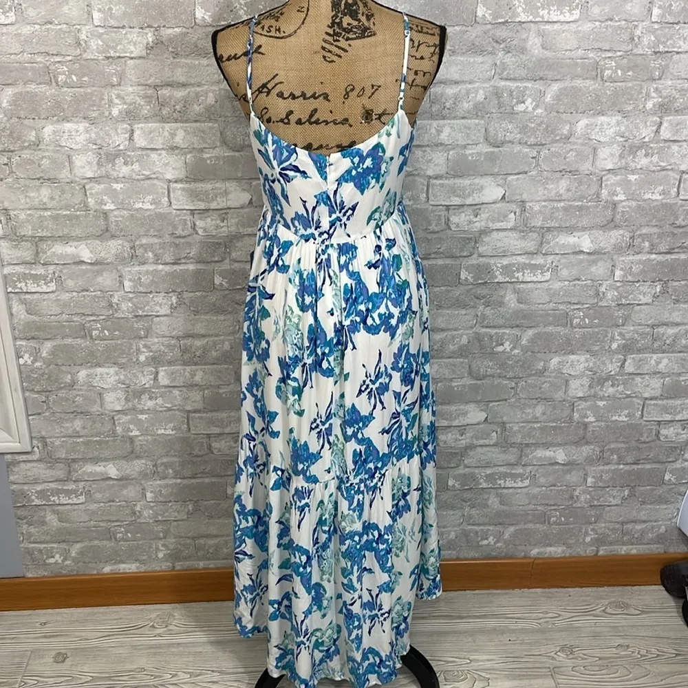 Charles Henry Floral MIDI Dress - Image 4