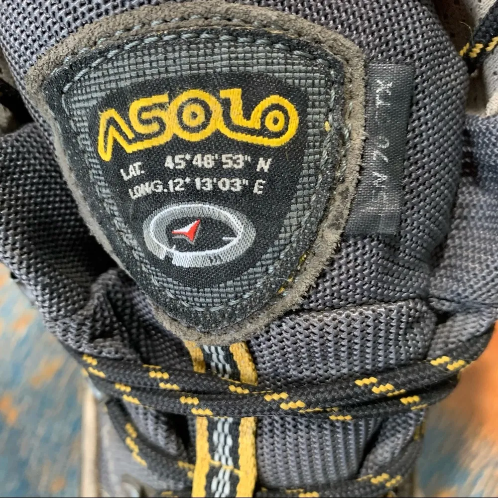 Asolo Gortex Waterproof Leather Hiking Boots FSN 70 GTX size 8.5 - Image 3